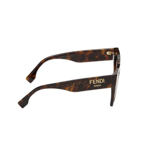 FENDI Brown Roma Sunglasses main image 7